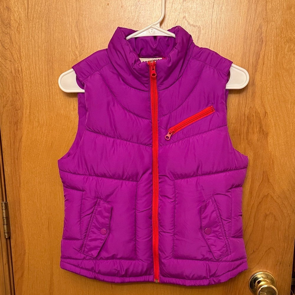 Youth AZ Jean Co Puffer Vest Size M
